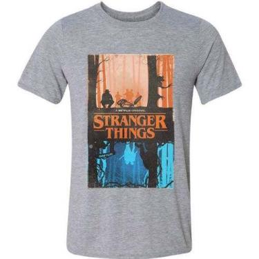 Imagem de Camiseta Camisa Stranger Things Série Nerd - Vetor Camisaria