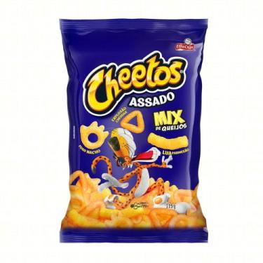 Imagem de Salgadinho De Milho Mix De Queijos Elma Chips Cheetos Pacote 115G