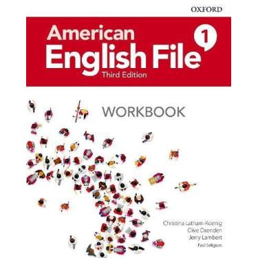 Imagem de American English File 1   Workbook   03 Ed
