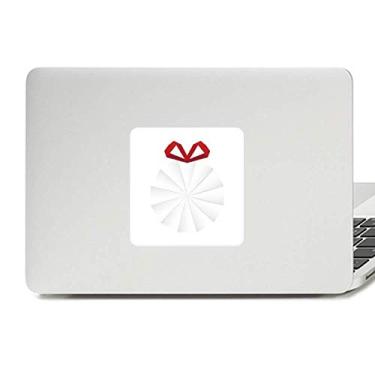 Imagem de Adesivo branco abstrato para decoração de origami Natal vinil paster laptop decoração PC
