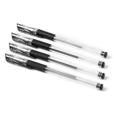 Imagem de Grey990 Conjunto de 12 canetas esferográficas, ponta fina de 0,5 mm, tinta preta, caneta esferográfica de tinta gel para estudantes, materiais de escritório
