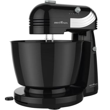 Imagem de Batedeira Britânia BBT350 4 Velocidades com Plataforma Basculante Preta