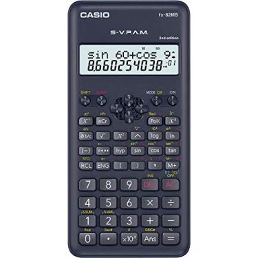 Imagem de Casio CALCULADORA CIENTIFICA 240 FUNCOES FX-82MS-2-S4-DH PRETA, Preto