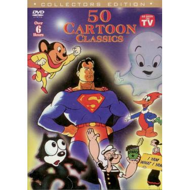 Imagem de 50 CLASSIC CARTOONS-Over 6 Hours on DVD Video