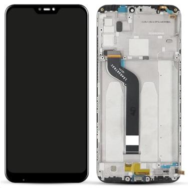 Imagem de Para Xiaomi Mi A2 Lite Tela LCD Touch Digitalizador Assembléia para Redmi 6 Pro de 5,8 polegadas com substituição de moldura (preto com moldura)