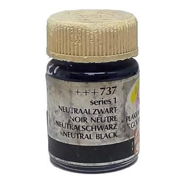 Imagem de Tinta Guache Talens Neutral Black (ref 737) 16ml