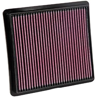 Imagem de K&N Filtro de ar do motor: Alto desempenho, lavável, filtro de substituição: Compatível com LANCIA/CHRYSLER/DODGE/VOLKSWAGEN (Voyager, IV, Town & Country Van, Grand Caravan, Routan), 33-2419
