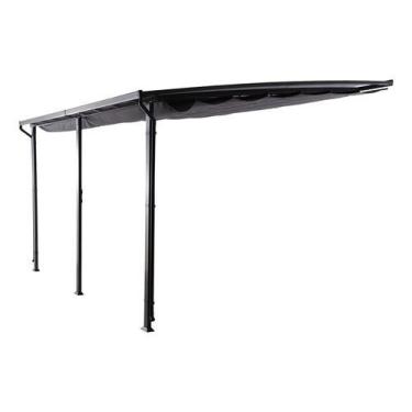 Imagem de Gazebo Unilateral Parede De Alumínio 270x400x350cm Importado - Nateria