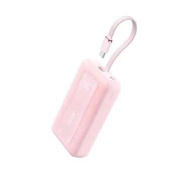 Imagem de Anker Power Bank (10K, 30W, Built-In USB-C Cable) B2C - UN Pink Iteration 1