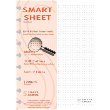 Imagem de Refil Caderno Inteligente 120g 100 Folhas Pontilhado Medio M - Best