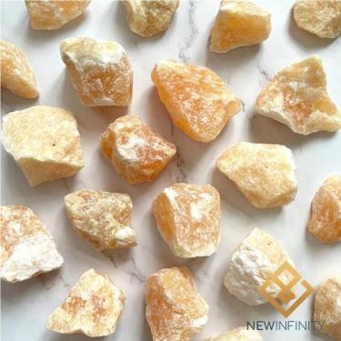 Imagem de Pedra Calcita Laranja Bruta Cristal Natural 3cm Calma e Vitalidade - N