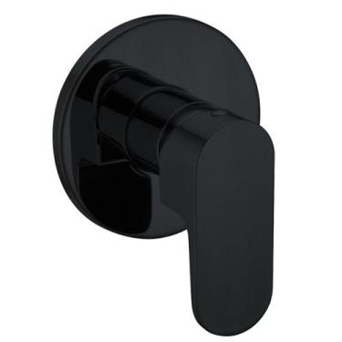 Imagem de Monocomando misturador para registro - river black kelly - KELLY METAI