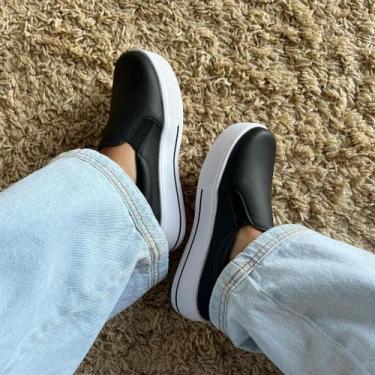 Imagem de Slip on calce fácil feminino casual lolla maria - Lolla Maria Calçados