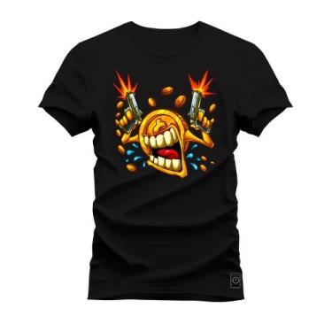 Imagem de Camiseta Premium Estampada Algodão 30.1  Bit Gangster - Nexstar, M, Pr