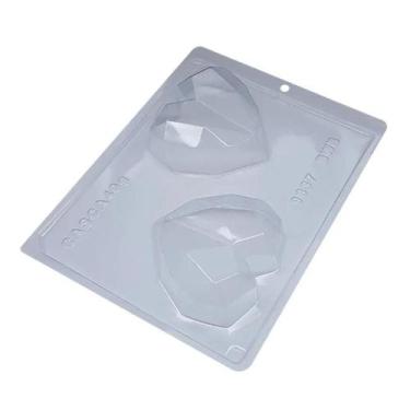 Imagem de Forma Para Chocolate Coração BWB Com 3 Partes Acetato E Silicone Grand
