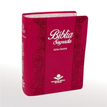 Imagem de Bíblia Sagrada Nova Almeida Atualizada Letra Grande Pink