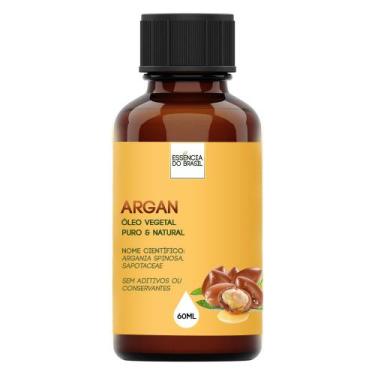 Imagem de Óleo Vegetal de Argan - 60ml Puro e Natural - Essência do Brasil