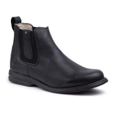 Imagem de Bota Masculina Cano Curto Couro Botina Chelsea Conforto - Bell Boots, 
