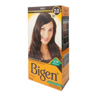 Imagem de Tintura Para Cabelo 2.0  57 Preto - Bigen