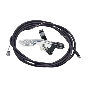 Imagem de Dynwave Alavanca de controle remoto para canote retrátil de bicicleta, kit de alavanca remota para canote retrátil de bicicleta de liga de alumínio para