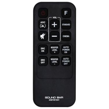 Imagem de Controle remoto de substituição AKB74815341 compatível com LG Soundbar SH3B SPH3B-W DSH4B LAC553B S45A1-D LAS260B