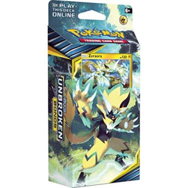 Imagem de Pokemon TCG: Sun & Moon 10 Unbroken Bonds Theme Deck - Zeraora