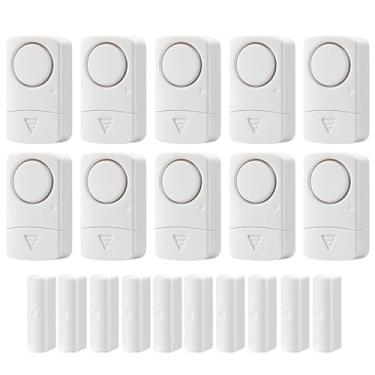 Imagem de Kofeen Sensor de Alarme de Porta, Alarmes de Janela para Segurança Residencial, Sistema de Segurança Contra Roubo para Crianças