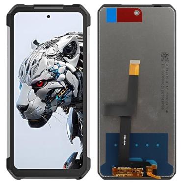 Imagem de Nova substituição de LCD compatível com Unihertz Tank 3 (preto sem moldura) Display LCD Touch Screen Digitalizador Assembléia com ferramentas de reparo