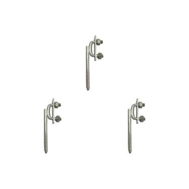 Imagem de Kit C/3 - Para-Raio Suporte Para Fita Aluminio Vertical R... - RAYCON