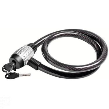 Imagem de Cadeado Antifurto Para Estepe De Carro Tramontina 20x1200 Mm Com Chave