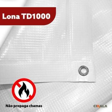 Imagem de Lona TD1000 Branca 6x6 Metros Blackout 500 Micras - Cikala