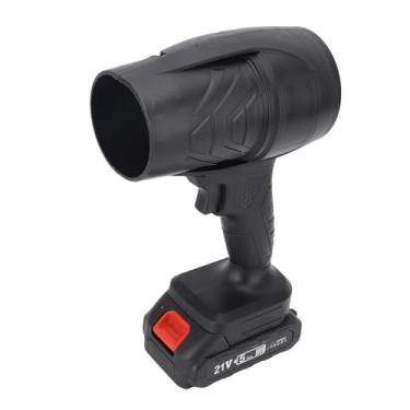 Imagem de Duster de Ar Elétrico Comprimido Air Compressa Duster Sem Fio Turbo Fan Soprador de Ar Com Bateria de íons de 21v Li para Limpeza de Pátio Soprando Folhas de Poeira Teclado de