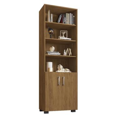 Imagem de Estante Livreiro Office com 2 Portas Pequenas - pr Móveis Freijó