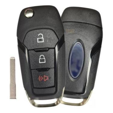 Imagem de Chave Canivete Original Ecosport Ranger 2017 2018 2019 2020 completa -