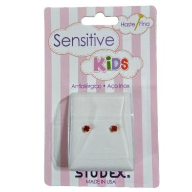 Imagem de Brinco Studex Sensitive Kids Aço Cirúrgico e Esterilizado, Tiffany ver