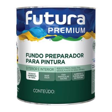 Imagem de Fundo Preparador De Paredes Base Água Futura 900ml - Futura Tintas