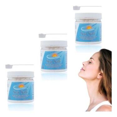 Imagem de Soro Lavagem Nasal Sem Iodo Kit 3 Unidades 500g Cada (1,5kg) - sea sal