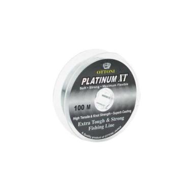Imagem de Linha Monofilamento Platinum XT 100m 0.45mm Ottoni