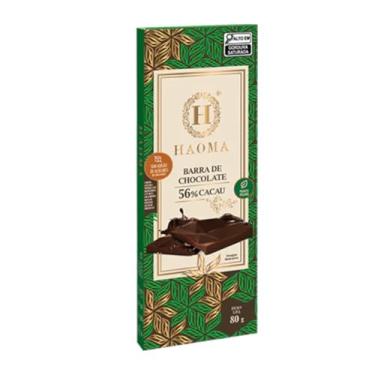 Imagem de Barra Chocolate de Origem 56% Cacau - Haoma - 80g