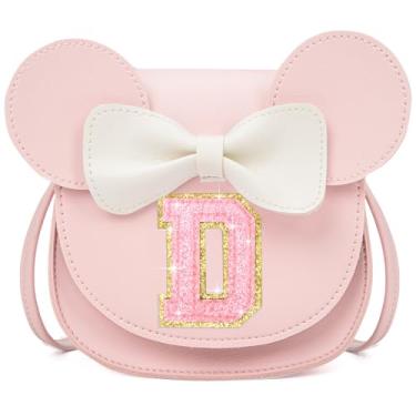 Imagem de OYLOLA Presentes de aniversário para meninas de 3, 4, 5, 6, 7 e 8 anos, bolsa infantil para meninas pequenas, presente para meninas, Rosa
