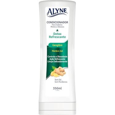 Imagem de Alyne, Condicionador para cabelos, Detox Refrescante, 350 ml, Verde