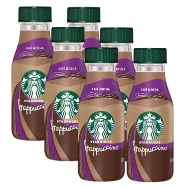 Imagem de 6 Bebida Láctea STARBUCKS Frappuccino Café MOCHA