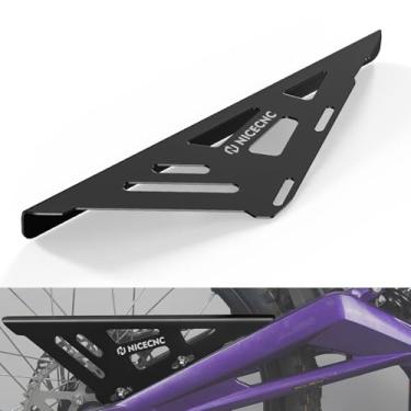 Imagem de NICECNC Proteção de corrente preta compatível com Surron Light bee X/S/ L1E compatível com Segway X160 X260 See Fitment