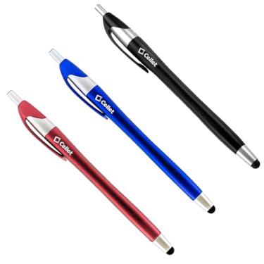 Imagem de Cellet Combo de caneta e Stylus para tela sensível ao toque ultrafina compatível com Samsung Galaxy J7/J7 V/J5/J3/J3 V/J1/A6/S7/S7 Edge/S7 Active/Grand Prime/J3 Prime/J3/Express Prime 3 (pacote com 3)