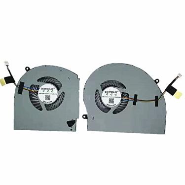 Imagem de Ventilador de refrigeração para CPU e GPU de substituição para ventilador Dell Alienware 17 R4 R5 Series MG75090V1-C060-S9A MG75090V1-C070-S9A P31E ALW17C 0K2PKV 04RFW1