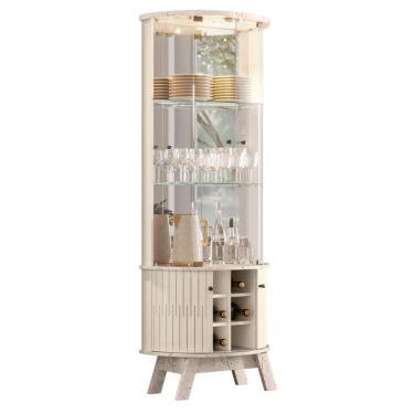 Imagem de Cristaleira Com Adega E 4 Portas Forli Calacata Off White