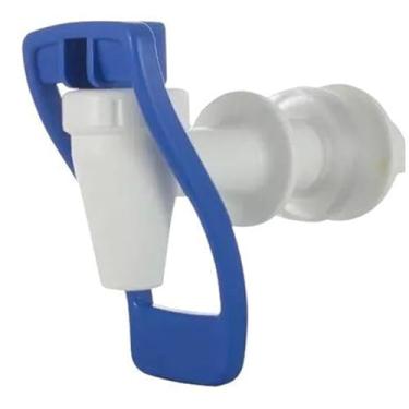 Imagem de Torneira Extra Longa com Alavanca Inferior Ideal para Filtros e Bebedouros de Água (BRANCA ALAVANCA INFERIOR AZUL)