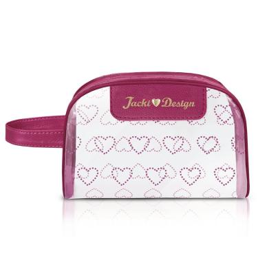 Imagem de Necessaire Com Alça Jacki Design - Love Vinho