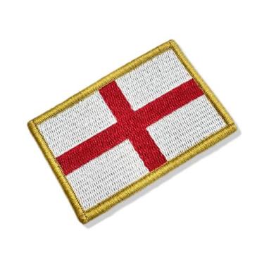 Imagem de BP0176-001 Bandeira Inglaterra Patch Bordado 7,5x5,0cm - BR44