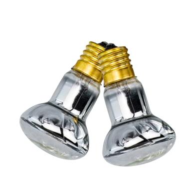 Imagem de OSTTRPO Pacote Com 2 Lâmpadas De Lava 25 W, Refletoras 120 V R39 E17 Para Lâmpadas, Brilhantes, Incandescentes, Amarelas, Substituição Por Calor